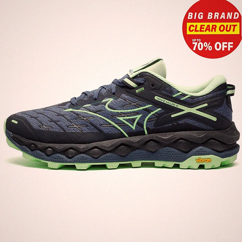 Mizuno Wave Mujin 10 Vibram Herren Trail Laufschuhe All Terrain Outdoor Trainer