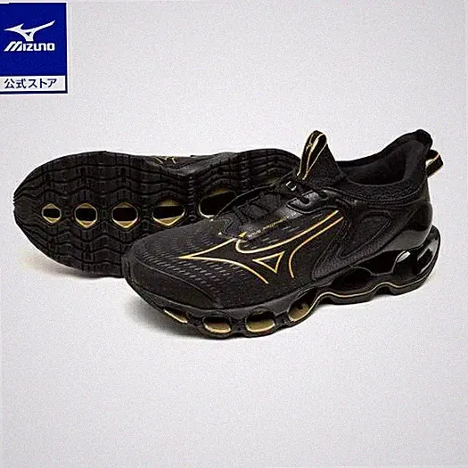 Mizuno Wave Prophecy 14 Black Gold Laufschuhe 26,5 cm