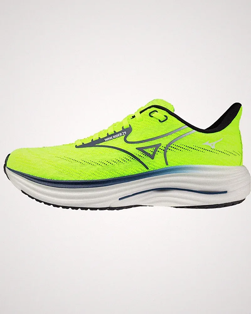 Mizuno Wave Rider 29 Laufschuhe Herren Running Gelb J1GC2503-51