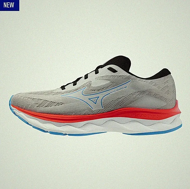 Mizuno Wave Serene Herren Laufschuhe - 53 Leicht Atmungsaktiv, Kordel, Straße