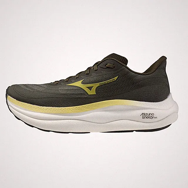 MIZUNO WAVE SKY 9 RUNNING HERREN RUNNING PROFI SCHWARZ WEISS ORIGINAL