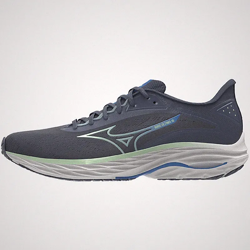 Mizuno Wave Ultima 16 Herren Laufschuhe Running, Mesh/Textil, Blau