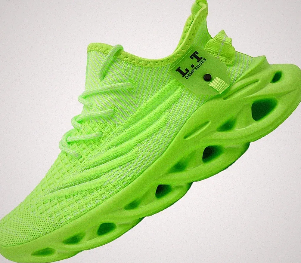 Modische lässige Fitness Laufschuhe Sneakers für Herren Leichte atmungsaktive W