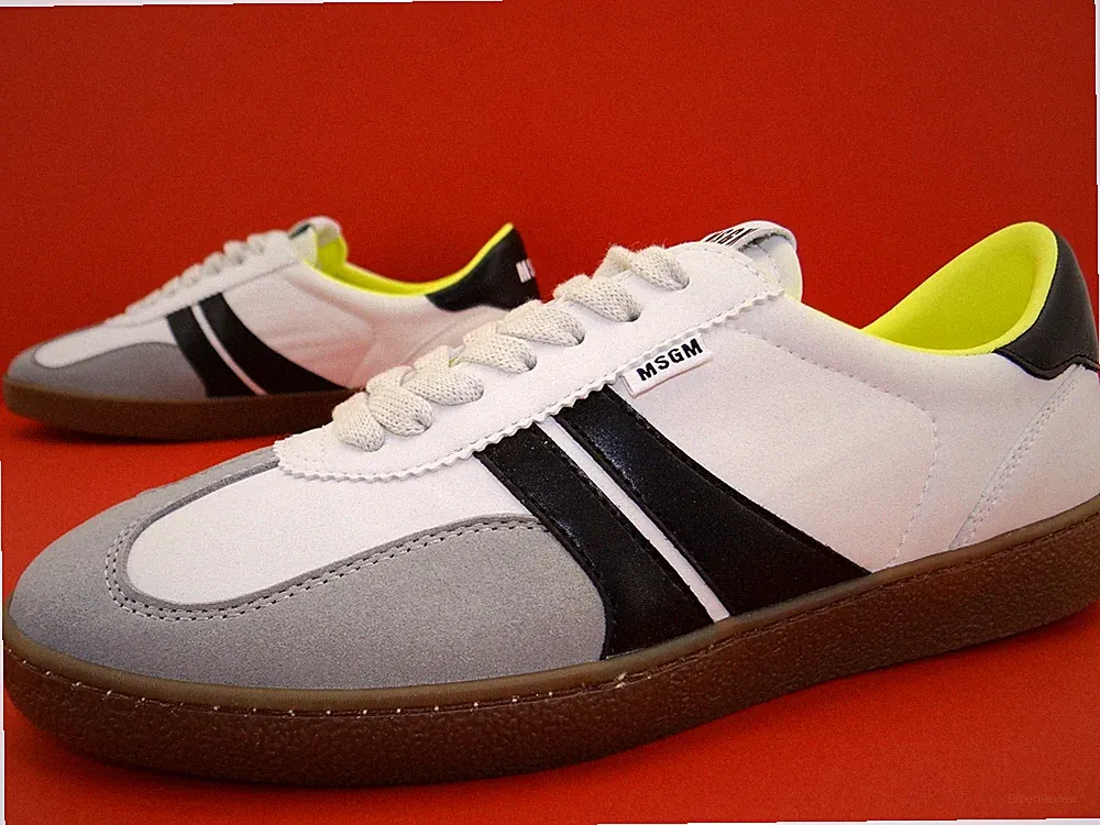 MSGM Retro Trainers Sneaker Turnschuhe Laufschuhe Herren Schuhe Gr.42 Multi