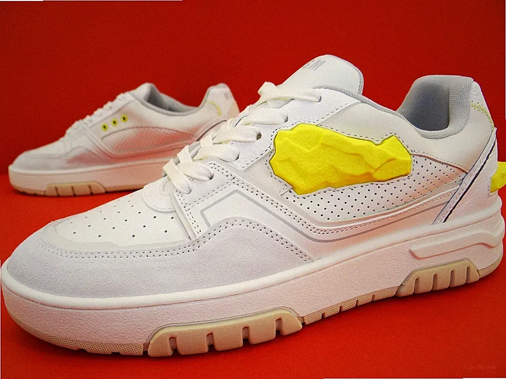 MSGM Scarpa Donna Sneaker Plateau Turnschuhe Laufschuhe Damen Schuhe Gr.41 Weiß