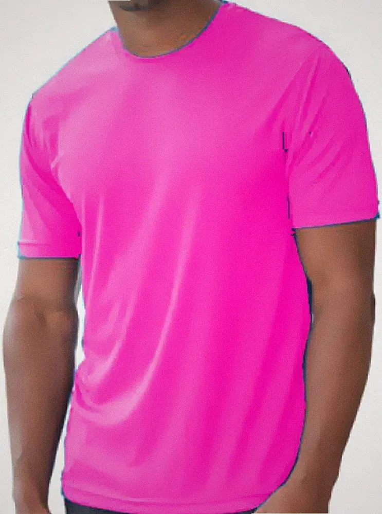NEON T-SHIRT Laufshirt Erwachsene + Kinder XS S M L XL XXL Fast Dry Sport Shirt