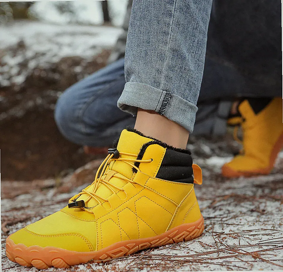 Neu Barfußschuhe Winter Traillaufschuhe Warm Winterschuhe Sneaker Herren Damen