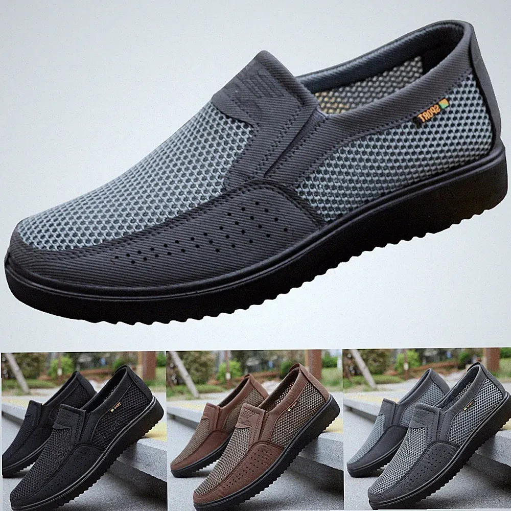 Neu Herren Sneaker Sportschuhe Laufschuhe Freizeit Slip On Schuhe Turnschuhe DE