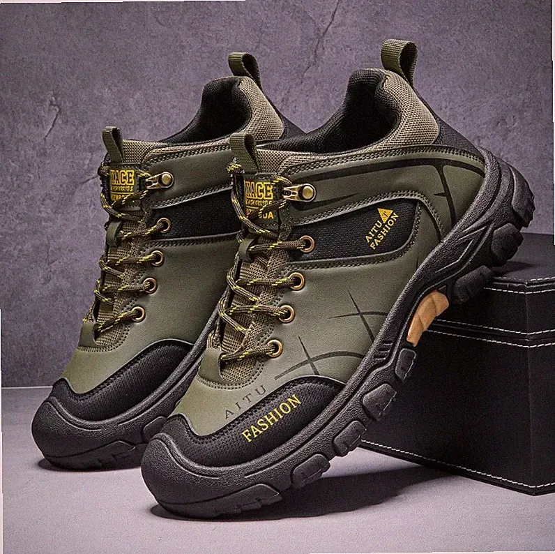 Neu Herren Sneaker Wanderschuhe Outdoor Traillaufschuhe Trekkingschuhe Schuhe DE