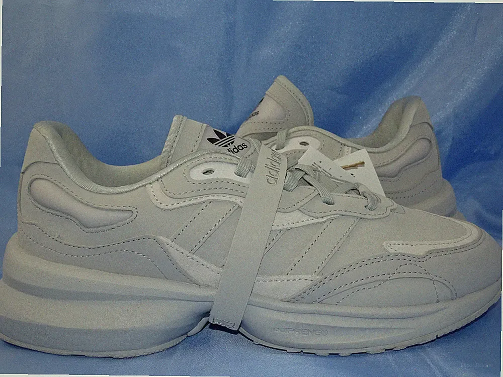 NEUE ADIDAS ORIGINALS ZENTIC SNEAKER GR 39 1/3 SCHUHE GRAU LAUFSCHUHE NT