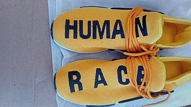 Neuer gelber Human Race Laufschuh 9uk