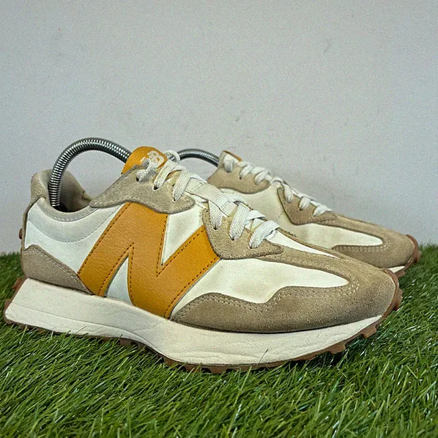 New Balance 327 Turnschuhe Größe 7 Herren Sea Salt Golden Hour Trailrunningschuhe