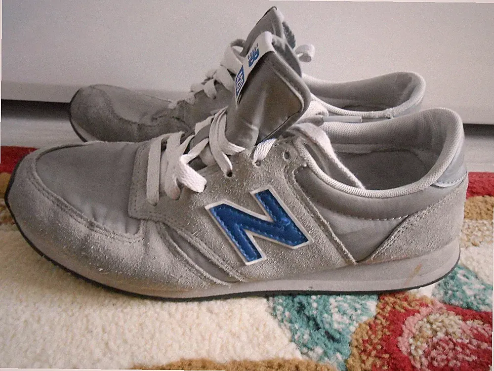 New Balance 420 Herren Lauf Fitness Sport Schuhe Sneakers 25,5 CM grau EU 40,5