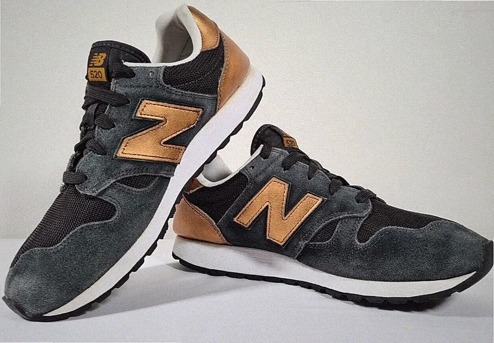 New Balance 520 Sportschuhe Größe 41 Running Laufschuhe schwarz kupfer WL520SNC