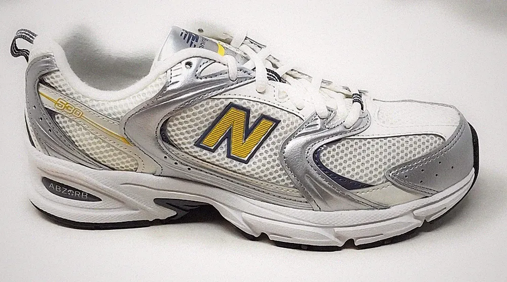 New Balance 530 Unisex Sportschuhe Running MR530153 Weiß Gelb Grau