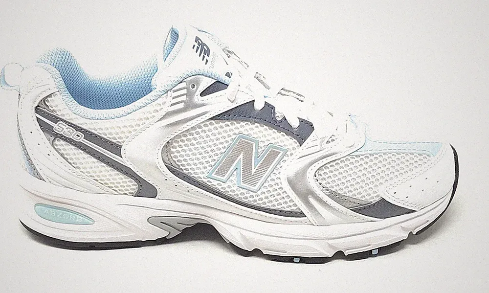 New Balance 530 Unisex Sportschuhe Running MR530RA Weiß Hellblau Grau
