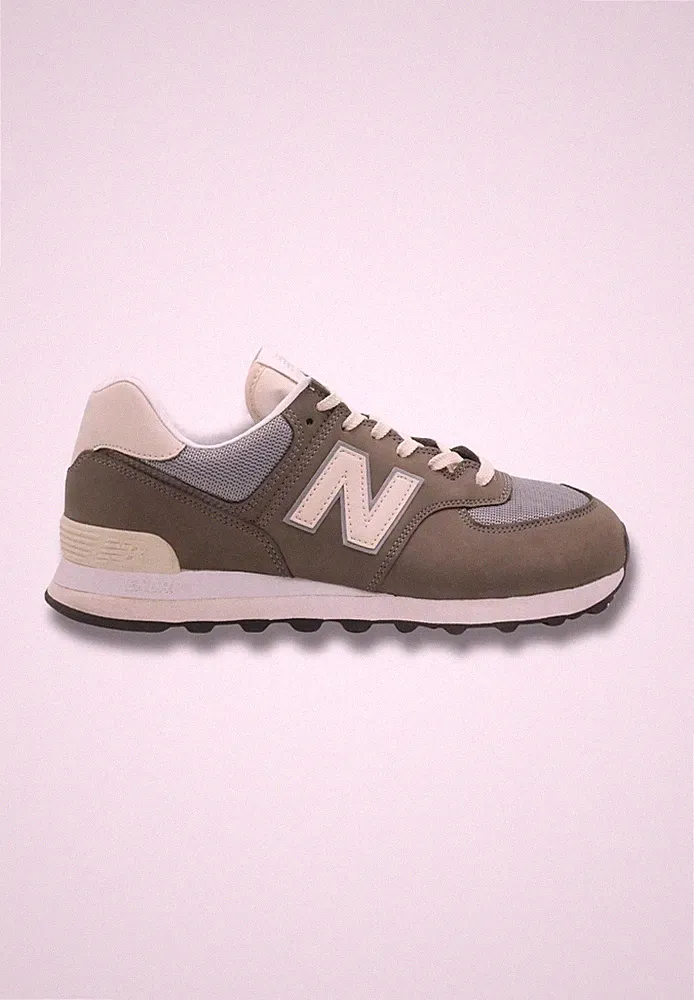 New Balance 574 Herrenschuhe Sport Lauf Freizeit Sneaker Low Grau 42 ML574SRP