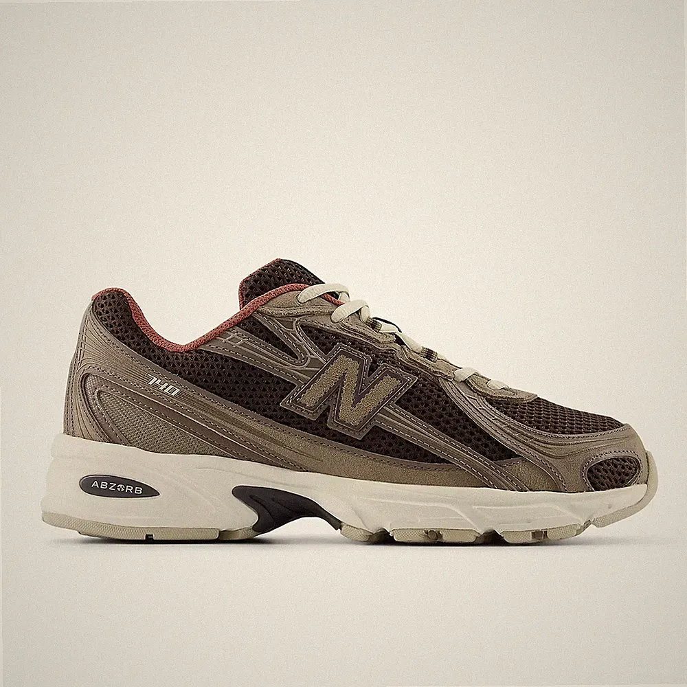 New Balance 740 Herren Sneaker in THUNDER BROWN und RED ROCK Schuhe