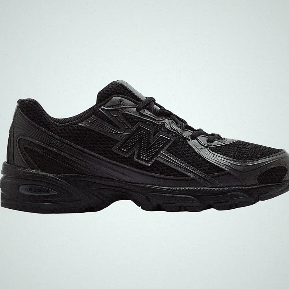 New Balance 740 Triple Black U740BO2 Sneaker Herren Schuhe Schwarz All Black