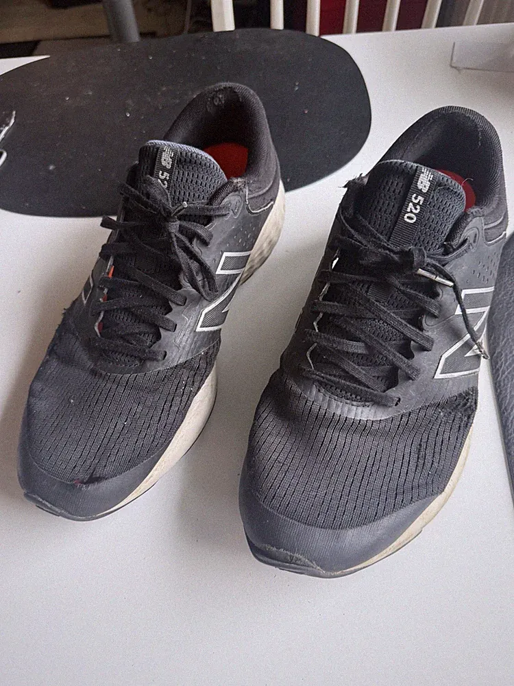 New Balance B520 4E Schwarz Herren Laufschuhe Sportschuhe Schuhe Größe 46.5