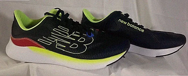 New Balance Dynasoft 44 Herren Laufschuhe Schwarz Neon Top Zustand