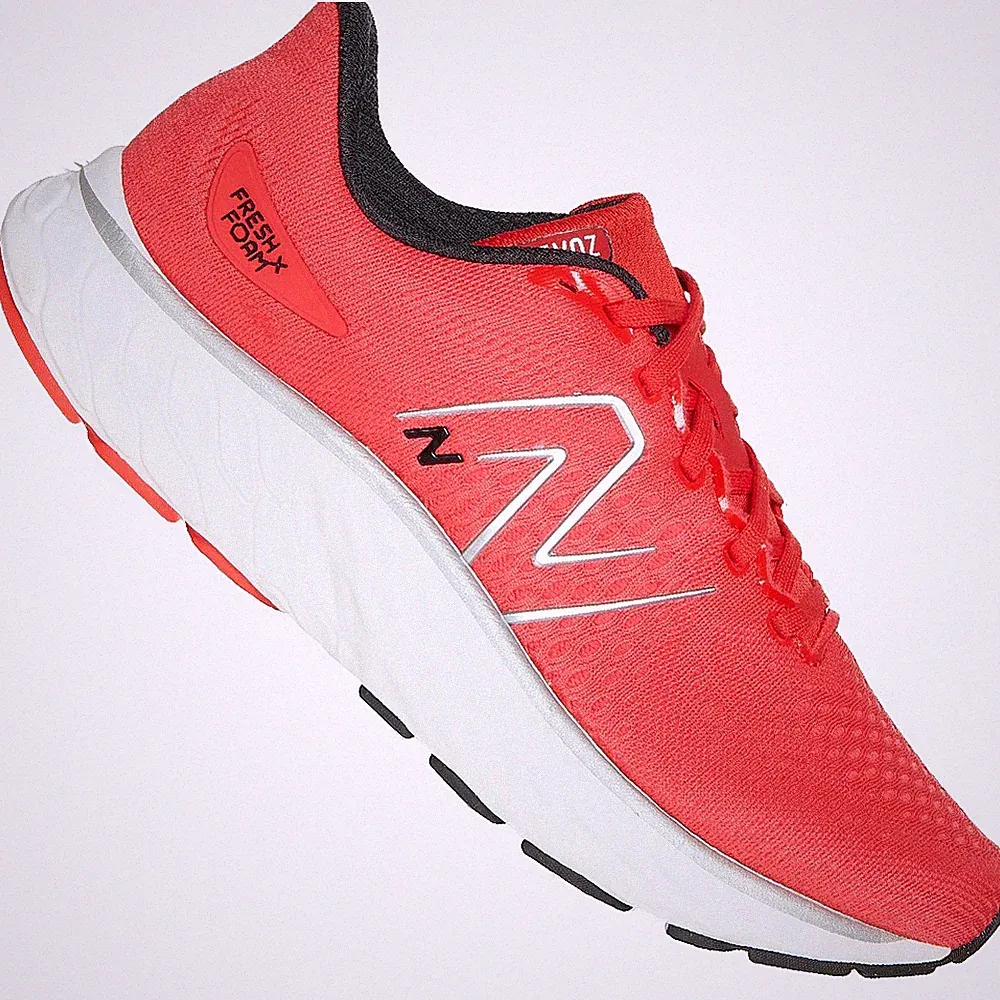 New Balance Fresh Foam Evoz Herren Running Sport Fitness Laufschuhe rot neu