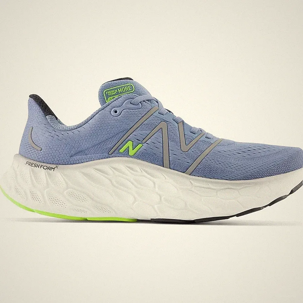 New Balance Fresh Foam More V4 Men mercury blue Laufschuhe Joggingschuhe
