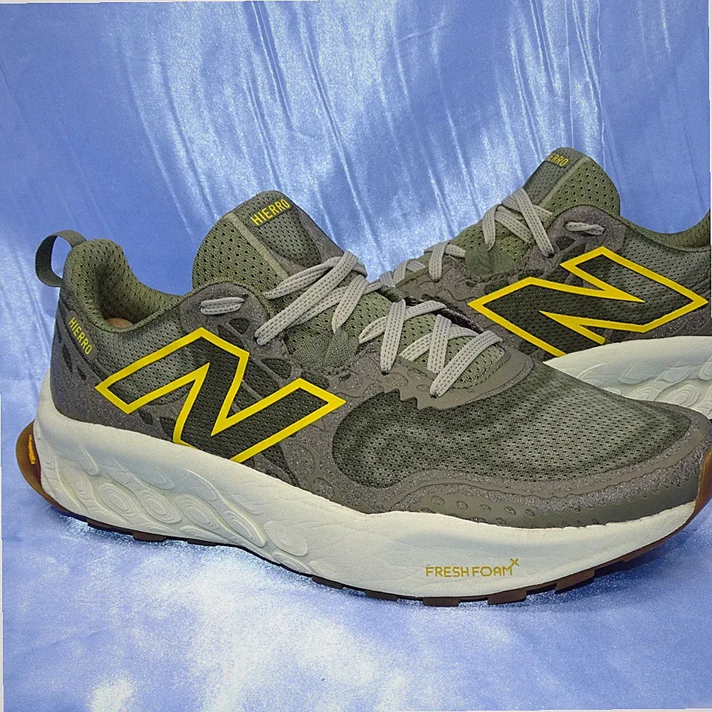 New Balance Fresh Foam X Hierro v8 LAUFSCHUHE GR 45 HERREN SCHUHE RUNNING OLIVE