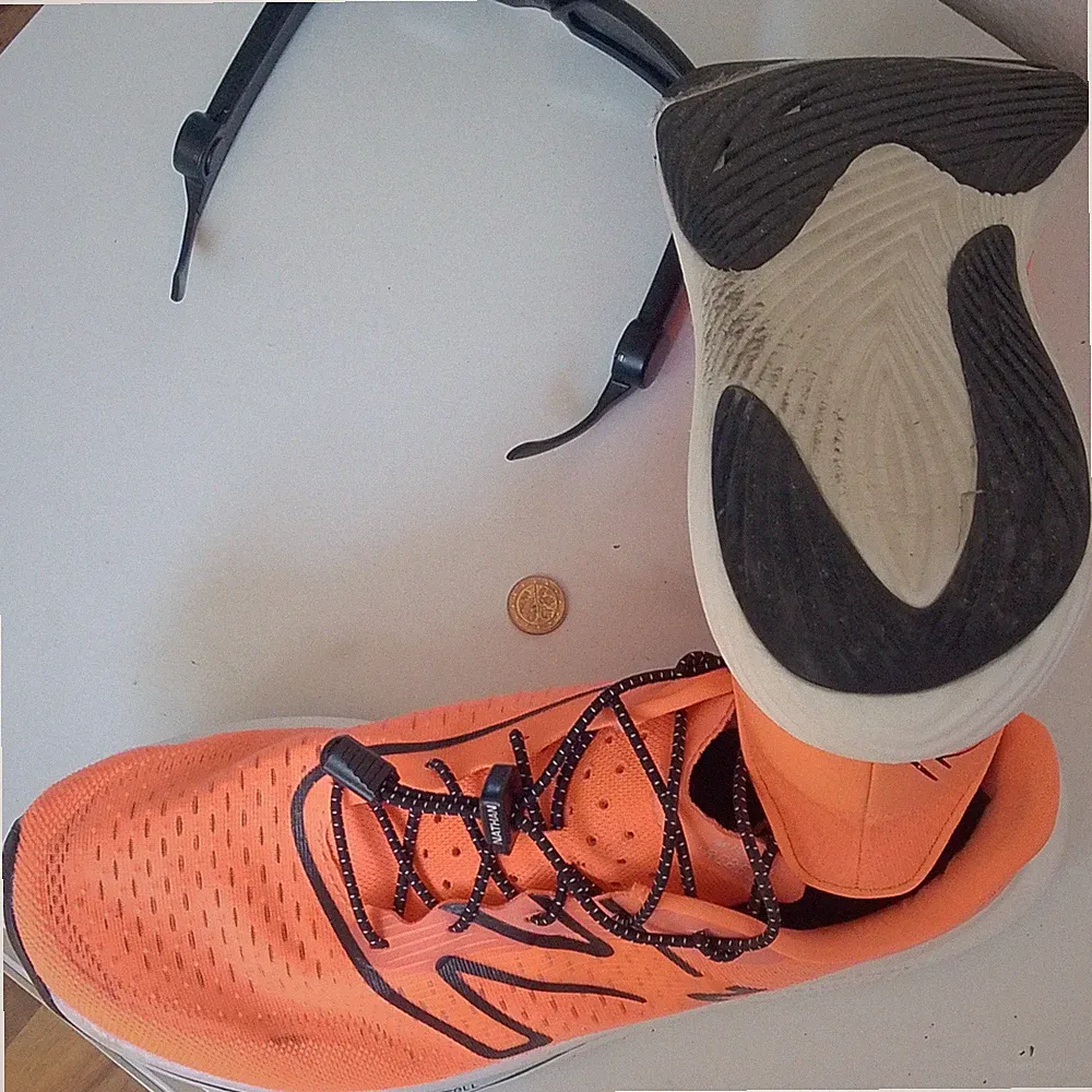 New Balance FuelCell Herren Laufschuhe Sneaker Low Top Mesh Schnürung Orange