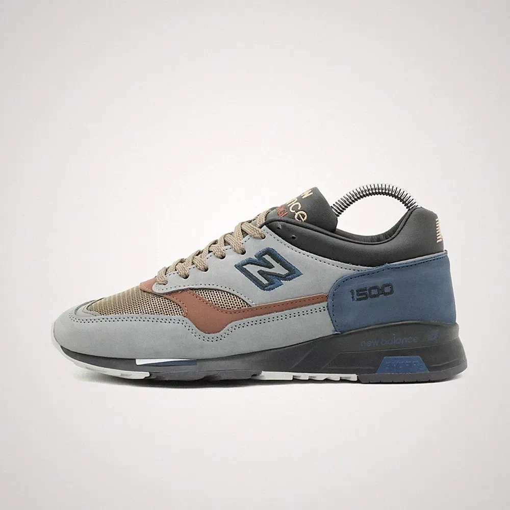 New Balance Herren 1500 Sneaker Grau/Blau/Braun England Laufschuh EU 39,5