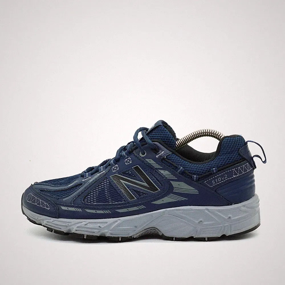 New Balance Herren 510v2 Schuhe Blau Mesh/Synthetik Trail Laufschuhe EU 40.5