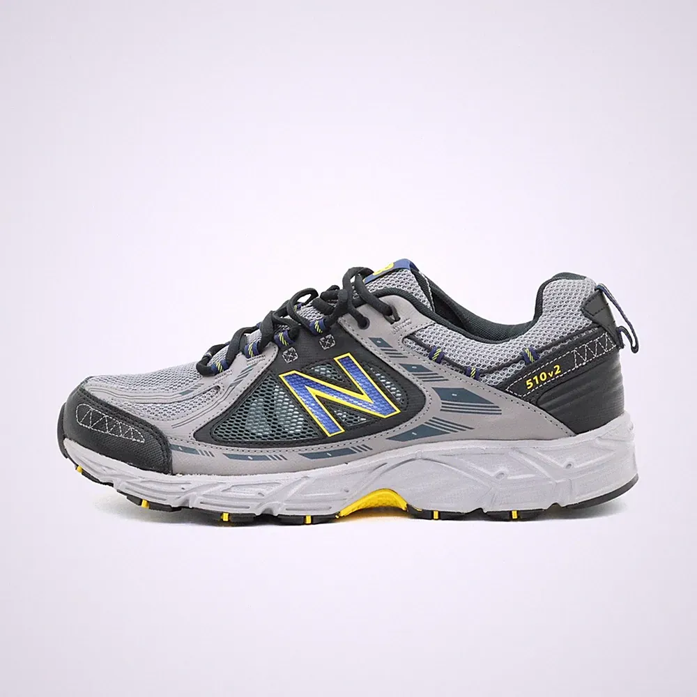 New Balance Herren 510v2 Sneaker Grau/Gelb/Schwarz Trail Laufschuhe EU 47.5