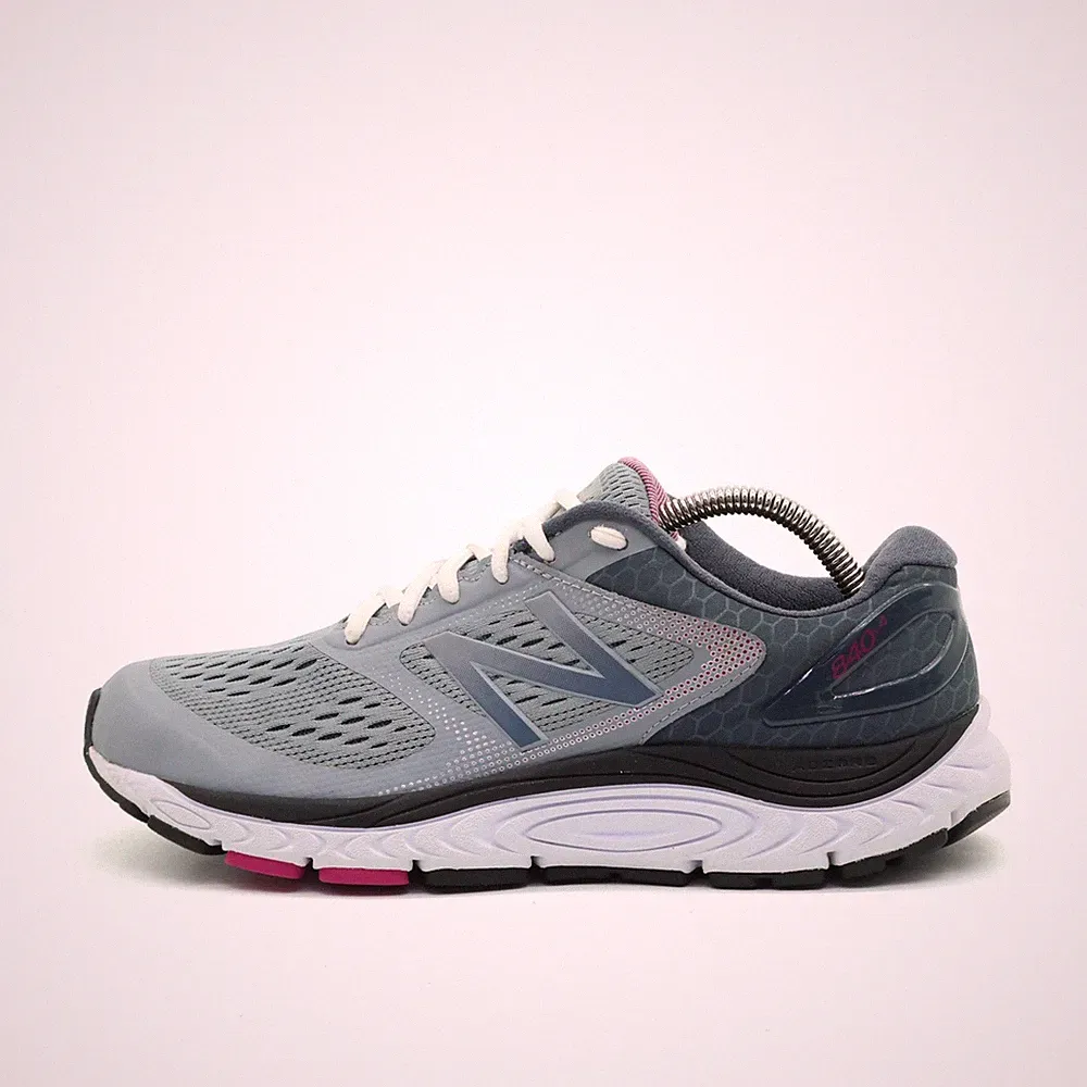 New Balance Herren 840v4 Sportschuh Grau Mesh Low-Top Serie Laufschuh EU 40.5