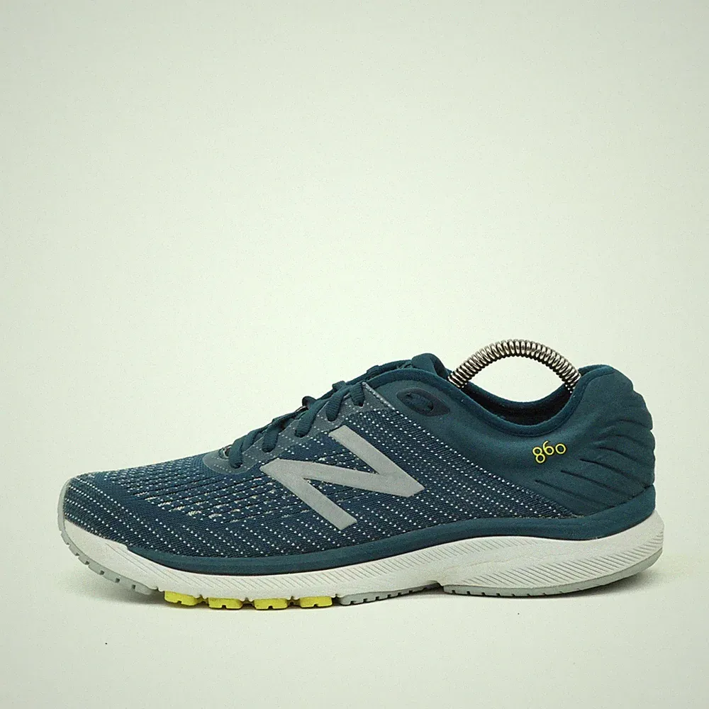 New Balance Herren 860v10 Sportschuhe Blau Mesh Low-Top 860 Laufschuhe EU 42.5