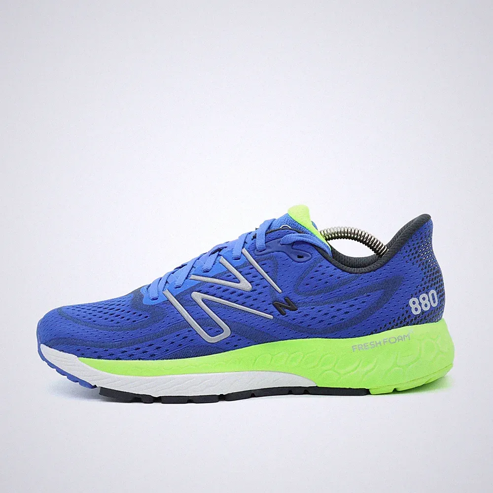 New Balance Herren 880v13 Sportschuhe Blau/Neon Mesh Foam Laufschuhe EU 43