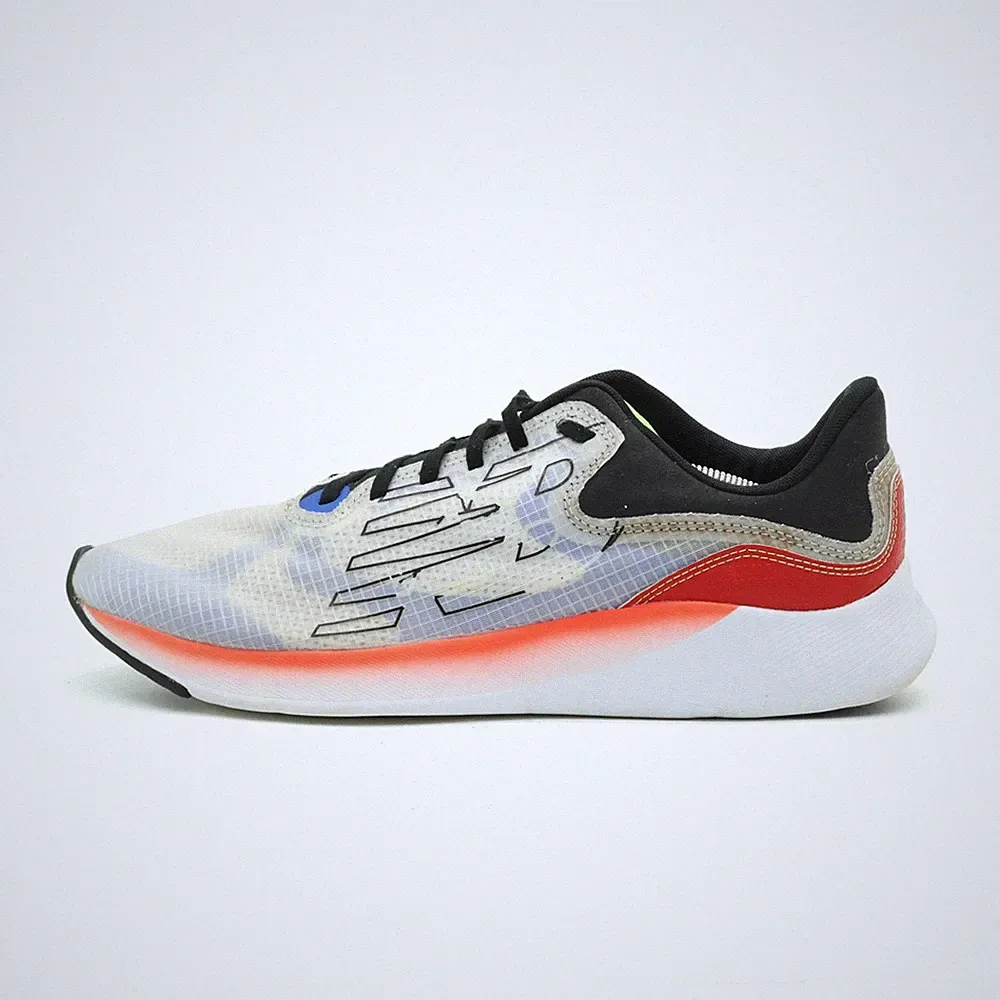 New Balance Herren DYNASOFT Schuhe Weiß/Rot/Schwarz Running Laufschuhe EU 46.5