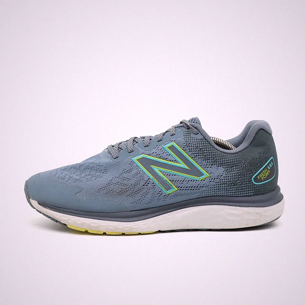New Balance Herren Fresh Foam 680v7 Schuh Grau Mesh Dämpfung Laufschuh EU 44