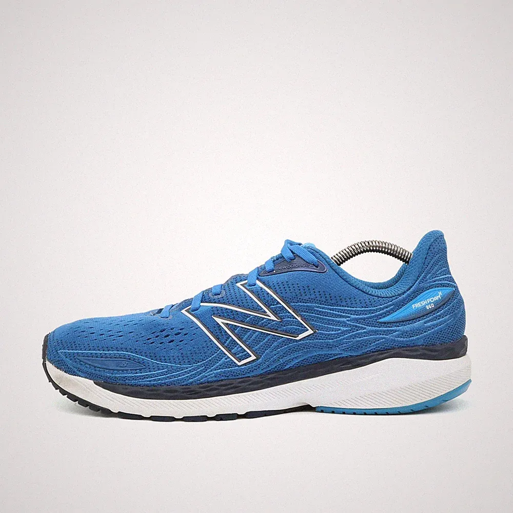 New Balance Herren Fresh Foam 860v12 Sportschuhe Blau Komfort Laufschuh EU 45