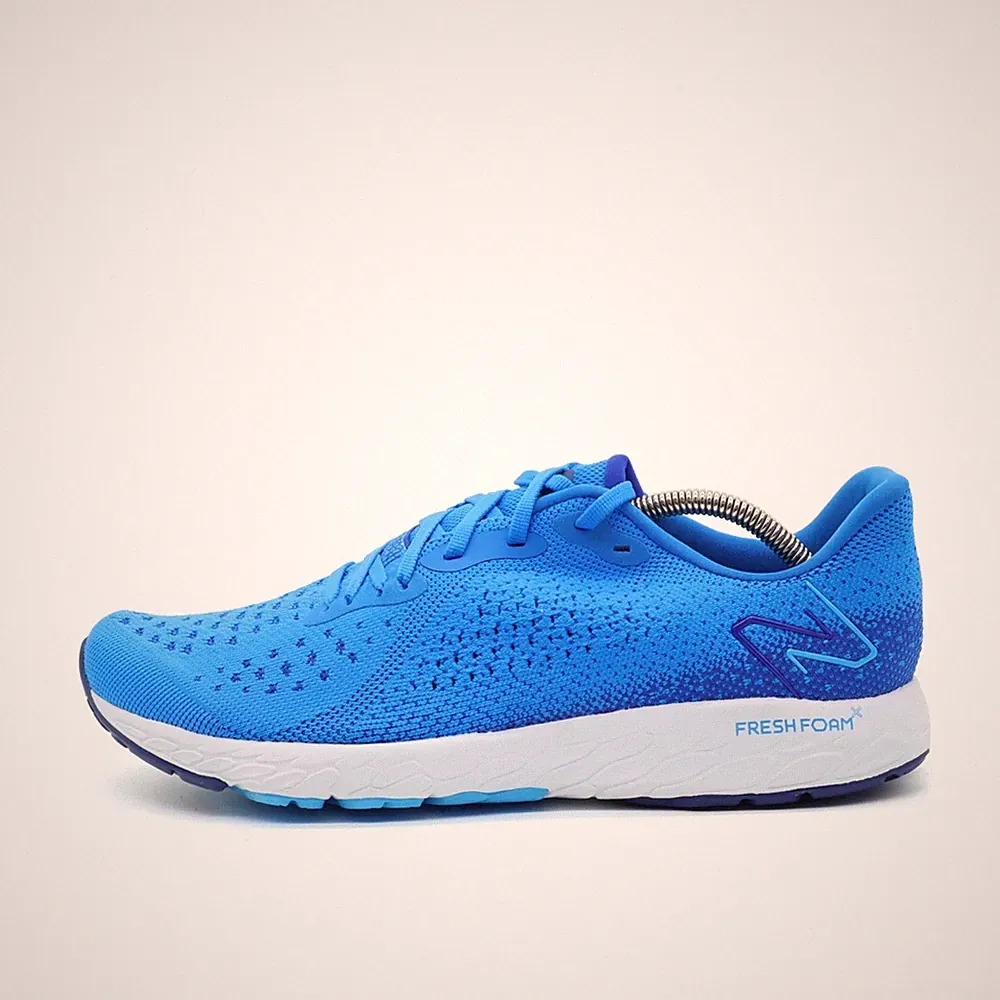 New Balance Herren Fresh Foam Tempo Sneaker Blau Mesh ämpfung Laufschuhe EU 44.5