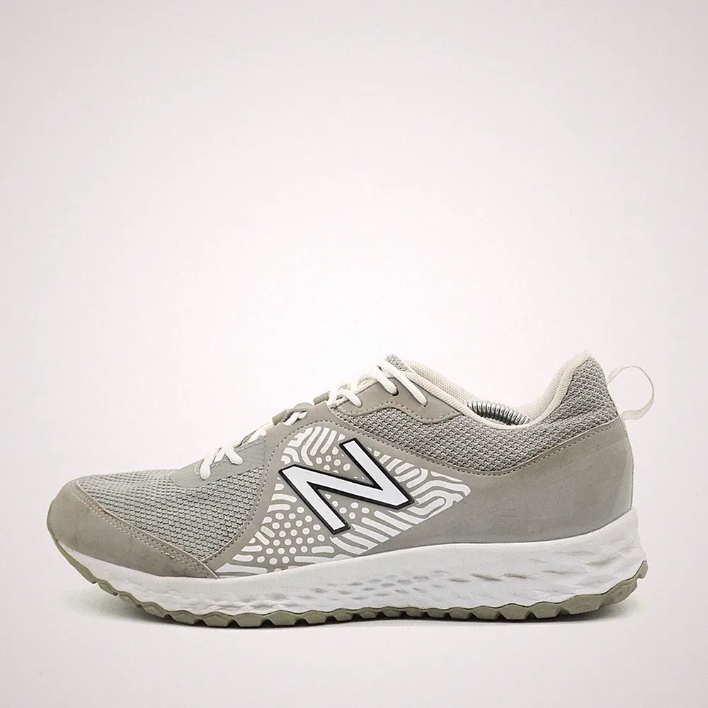 New Balance Herren Fresh Foam Trail Sneaker Grau Mesh Low-Top Laufschuhe EU 45