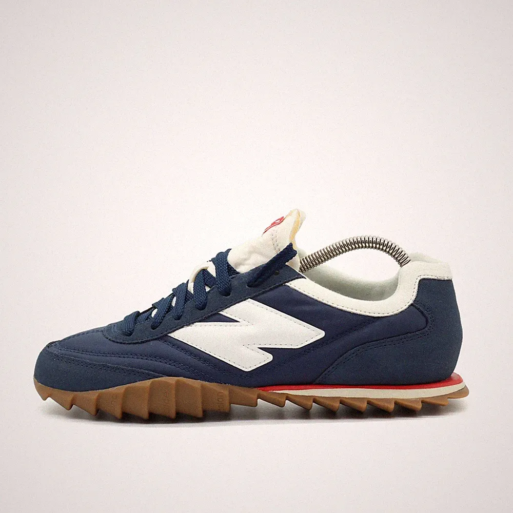 New Balance Herren RC30 Laufschuh Blau Weiß Wildleder RC-Serie Sneaker EU 40