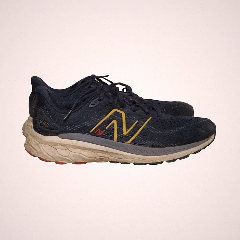 New Balance, Laufschuhe, Größe: 43, model: 860, Blau, Herren #IqS