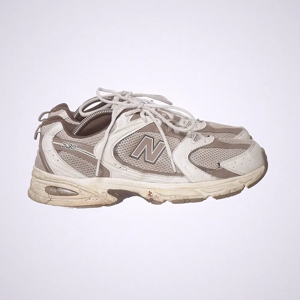 New Balance, Laufschuhe, Größe: 48 1/2, Grau/Weiß/Braun, Herren #bgq