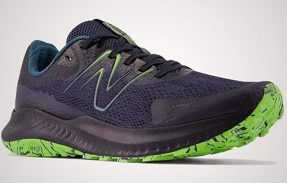 New Balance Nitrel V5 MTNTRLB5 Herren Trail Laufschuhe Blau Grün EU 45