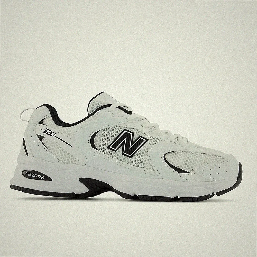 New Balance Schuhe Sneaker Herren Damen 530 Weiß Schwarz Running 40 bis 45