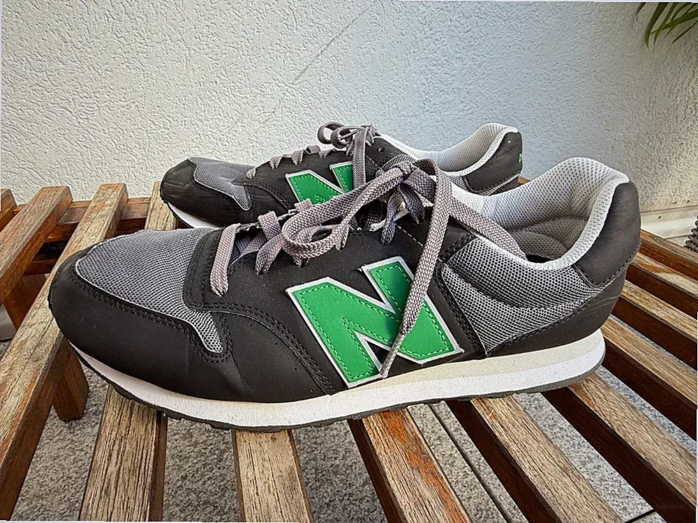 New Balance Sneaker Modell 500 Laufschuhe MEN Gr 45 US11 schwarz grün gt. Zustan
