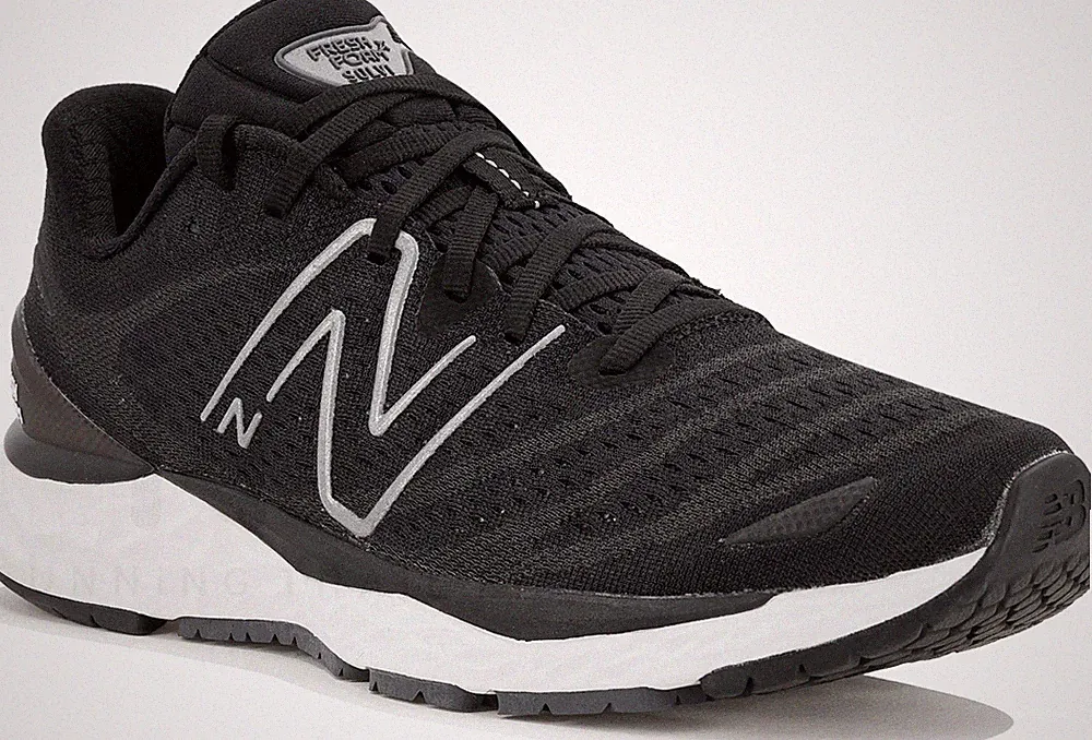 New Balance Solvi V4 MSOLVBW4 Herren Laufschuhe Schwarz Weiß EU 44 2E