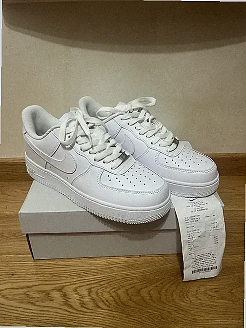 Nike Air Force 1 '07 Triple White / Weiß 43EUR - Neu, mit Karton