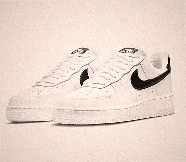 Nike Air Force 1 Low '07 White & Black AF1 Sneaker Schuhe Sneaker DD8959 103