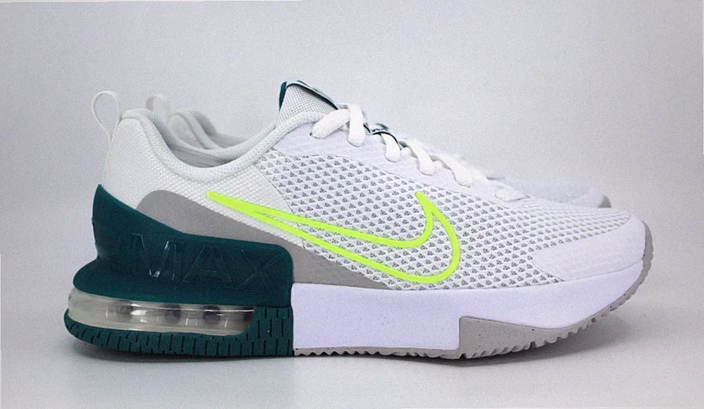 Nike Air Max Alpha Trainer 6 UK 8,5 Trainingsschuhe White Hot Lime FQ1833-106